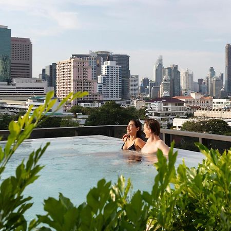 Отель Ascott Embassy Sathorn Бангкок Экстерьер фото View from the rooftop pool