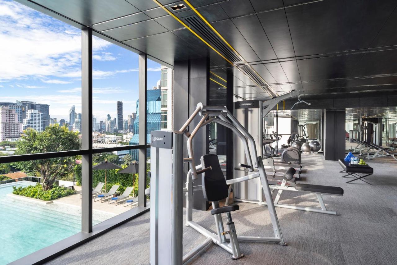 Отель Ascott Embassy Sathorn Бангкок Экстерьер фото The gym at the 1080 Residences